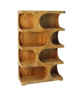 Estanteria Libreria  Moderna Madera Mango Serie Abilla