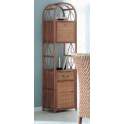 Estanteria Mimbre Mueble Bar Alto
