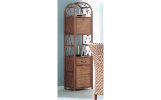 Estanteria Mimbre Mueble Bar Alto