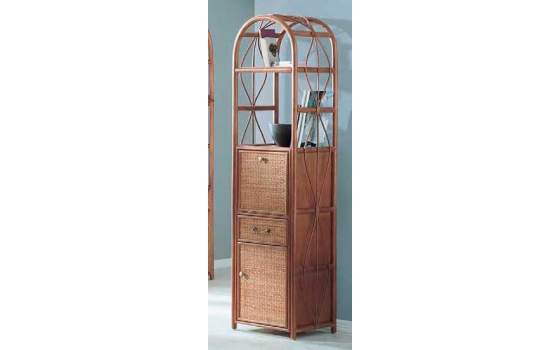 Estanteria Mimbre Mueble Bar Bajo