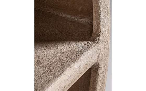 Estanteria Modernista Marron Blanco Roto Serie Aweler