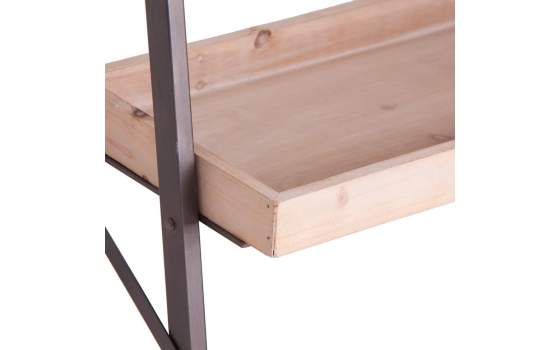 Estanteria Recibidor con Espejo Estilo Industrial Serie Arctan