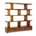 Estanteria Salon Colonial Star Irregular 3 Cajones