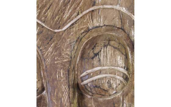 Figura de Totem Grande Madera Teca Serie Akataon