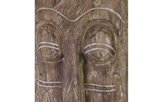 Figura de Totem Grande Madera Teca Serie Akataon