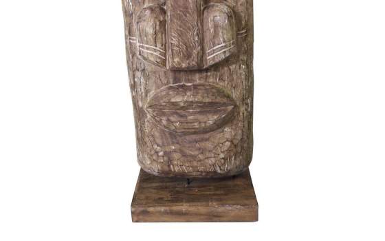 Figura de Totem Grande Madera Teca Serie Akataon