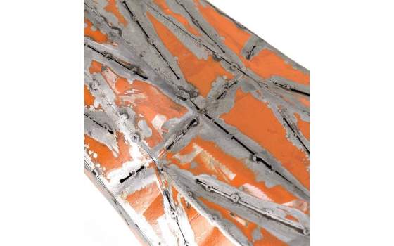 Figura Perro Metalico Color Desgastado Serie Animales