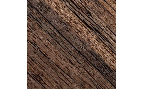 Juego de 2 Maceteros de Madera Rustica Reciclada Serie Samsun