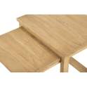 Juego de 2 Mesas Nido Rusticas Madera Mindi - Serie Apelby