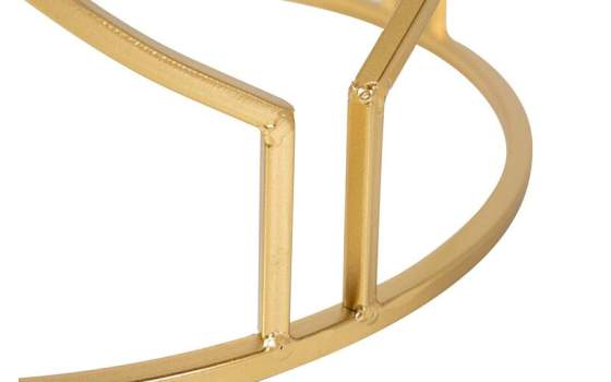 Juego de 2 Mesas Redondas Auxiliares Modernas Serie Alagon