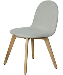 Juego de 2 Sillas Tapizadas Beige Aignen