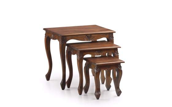 Juego de Mesas Nido Colonial Vintage Suis