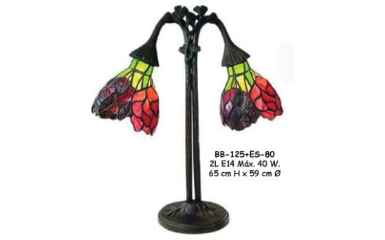 Lampara 2 Brazos Tiffany P.20