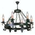 Lampara 6 Brazos Adalia