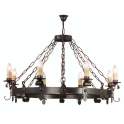Lampara 8 Brazos Adalia