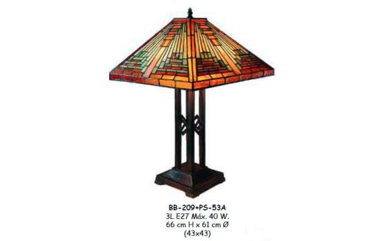 Lampara Asd Mesa Tiffany