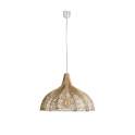 Lampara Colgante Actual Medula de Rattan Diseño Original Agofrin