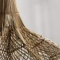 Lampara Colgante Actual Medula de Rattan Diseño Original Agofrin