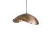 Lampara Colgante en Chapa Color Oro Ahumado Serie Abetast
