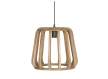 Lampara Colgante Madera Color Toffe - Serie Aliquo