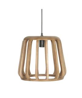Lampara Colgante Madera Color Toffe - Serie Aliquo