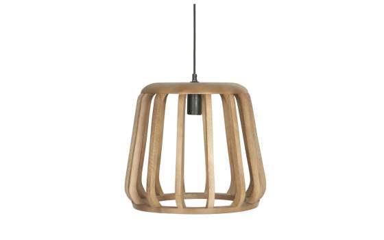 Lampara Colgante Madera Color Toffe - Serie Aliquo