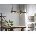 Lampara Colgante Tronco Rustico Serie Talosa