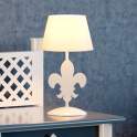 Lampara de Pie Diseño Flor de Lis  Serie Nathaly