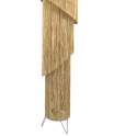 Lampara de Pie en Rafia Natural Serie Midway