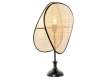 Lampara de Pie Moderna Rattan Natural Serie Addis