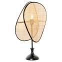 Lampara de Pie Moderna Rattan Natural Serie Addis