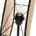 Lampara de Pie Moderna Rattan Natural Serie Addis