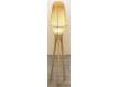 Lampara de Pie Salon Actual Madera Grande Serie Ateray