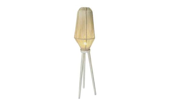 Lampara de Pie Salon Actual Madera Grande Serie Ateray