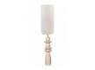 Lampara de Pie Salon Rustica Madera Natural - Serie Aleot