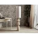 Lampara de Pie Salon Rustica Madera Natural - Serie Aleot