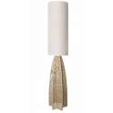 Lampara de Pie Salon Tejido Ratan Natural Serie Amollo Lampara de Pie Salon Tejido Ratan Natural Serie Amollo