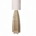Lampara de Pie Salon Tejido Ratan Natural Serie Amollo Lampara de Pie Salon Tejido Ratan Natural Serie Amollo