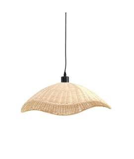 Lampara de Techo Artesanal Medula Natural Serie Alepri