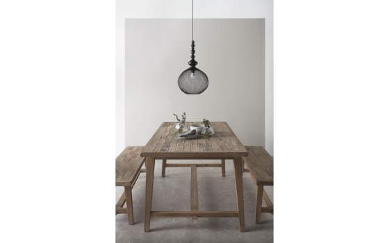 Lampara de Techo Bola Metalica Estilo Industrial Serie Barste