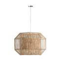 Lampara de Techo Diseño Rattan y Metal Serie Tisert