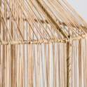 Lampara de Techo Diseño Rattan y Metal Serie Tisert