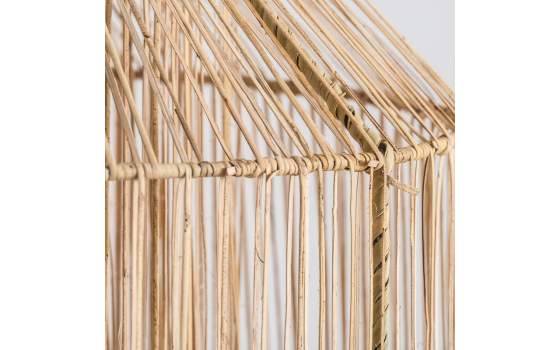 Lampara de Techo Diseño Rattan y Metal Serie Tisert
