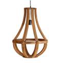 Lampara de Techo Madera Abeto Estilo Actual Serie Orani