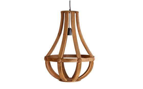 Lampara de Techo Madera Abeto Estilo Actual Serie Orani