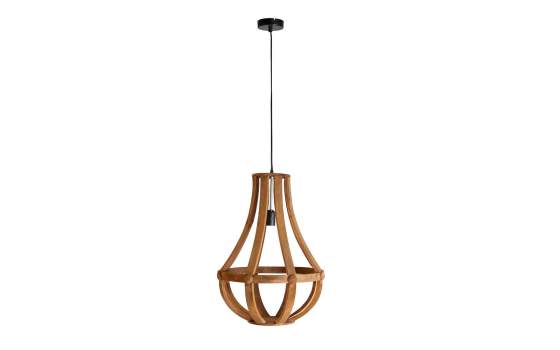 Lampara de Techo Madera Abeto Estilo Actual Serie Orani