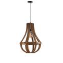 Lampara de Techo Madera Abeto Estilo Actual Serie Orani