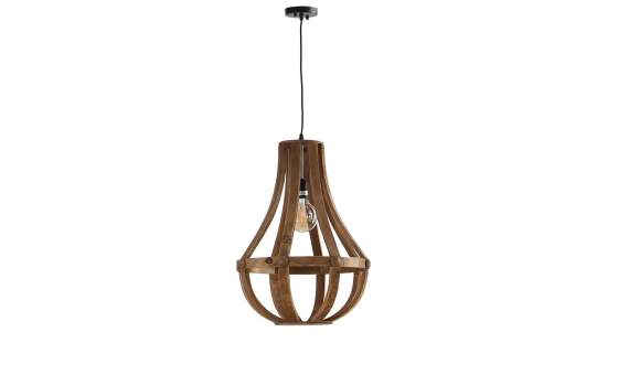 Lampara de Techo Madera Abeto Estilo Actual Serie Orani