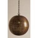 Lampara de Techo Mediana Cobre Globo Serie Charlotte