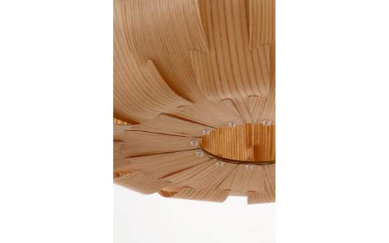 Lampara de Techo Moderna Madera y Metal serie Axast